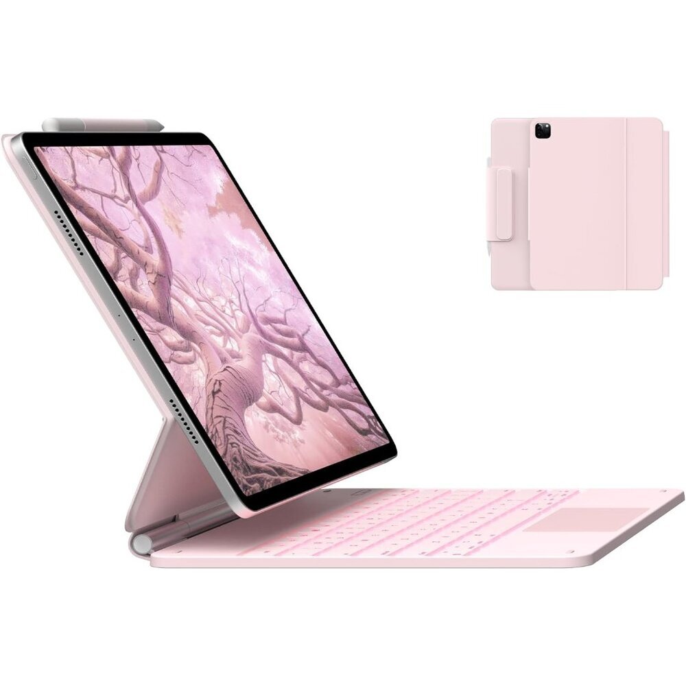 Edge Keyboard Case for iPad Air 13-inchM3/M2, 2025/2024 & iPad Pro 12.9-inch6th/
